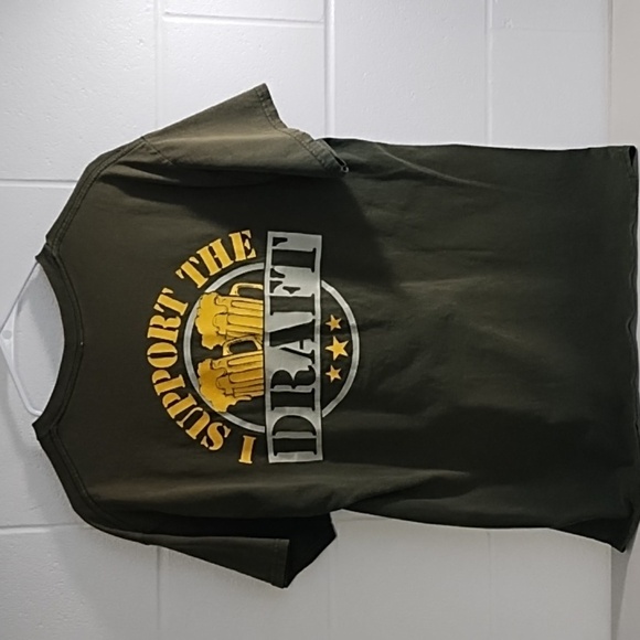 I Support the Draft Billy Bob's Texas Beer 2 Sided Graphic T-shirt - Picture 10 of 10